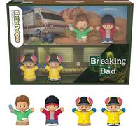 Little People Collector Breaking Bad TV Show Special Edition Figure Set in Display Box for Adults & Fans