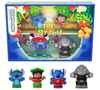 Little People COLLECTOR Disney Lilo & Stitch Special Edition Set for Adults & Fans, 4 Figures in a Display Package, JFC77