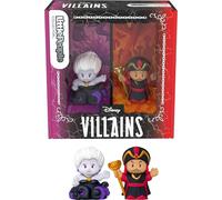 Little People COLLECTOR Disney Villains Jafar & Ursula Set | 2 Character Figures, Special Edition Set in Display Box, For Movie Fans & Collectors