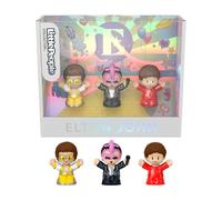 Little People Collector Elton John Special Edition Set for Adults & Fans, 3 Figures in a Display Gift Box, HVG78