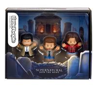 Little People Collector Supernatural TV Show Special Edition Set 3 Figures for Adults & Fans in Display Package