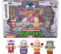 Little People Collector Teenage Mutant Ninja Turtles: Villains Special Edition Figure Set for Adults & Fans in Display Gift Box