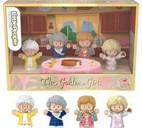 Little People COLLECTOR The Golden Girls Late Night Cheesecake 40th Anniversary Figure Set in a Display Gift Box for Adults & Fans