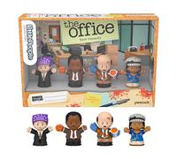 Little People Collector The Office Best Moments from US TV Show Special Edition Set for Adults & Fans in Display Box, 4 Figures, HVG56