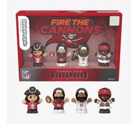 Little People NFL 4 Piece Collector Figure Box Team Set, Team Colors, One Size (Tampa Bay Buccaneers)