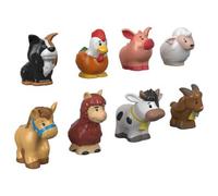 Fisher-Price Little People Farm Animal Friends 8-Piece Figure Set for Toddlers