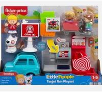 Little People Target Run Playset, Develops Imaginative Play, Motor Skills, Friendship, 1-5 Years
