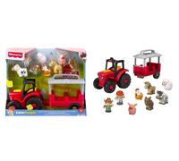 Little People Traktor Opieka Nad ZwierzĄtkami Zestaw Prezentowy Mattel