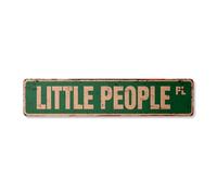 LITTLE PEOPLE Vintage Street Sign short stature LPA | Indoor/Outdoor