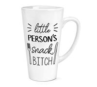 Little Person's Snack Bitch 17oz Large Latte Mug Cup
