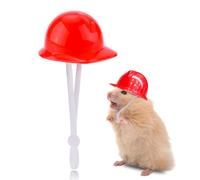 Little Pet Hats for Chicke Hen Hedgehog Small Hat for Hamster Guinea Pig Cat Pet Lizard Cute Accessories for Little Pet Red Cap for Possum Hamster Chicken Adjustable Caps for Hen Bearded Dragon