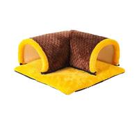 Little Pet Tunnel Nest - Hamster Bunny Tunnel Bed,Washable Small Animal Activity Fun Tunnel Hideaway Toys for Chinchilla Ferret Squirrel