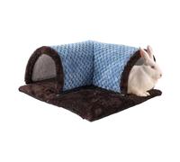 Little Pet Tunnel Nest | Small Animal Nest Tube Bed - Winter Tunnel House Toys, Playing Sleeping Resting Warm Bed Habitats For -Chinchilla Squirrel
