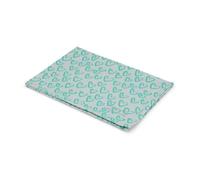 Little Petface Heart Fleece Pet Comforter Blanket For Dogs and Cats - Single