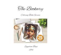 Little Pharaohs: Cute Egyptian Boys: A Grayscale Coloring Book of Adorable Egyptian Boys in Royal Attire (The Bookary Coloring Book Series:)