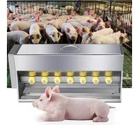 Little Pig Bottles for Nursing, Piglets Drinking Milk Machine, Piglet Milk Feeder, 10/14 Nipple Piglet Care Station, Efficient Livestock Lactation Care Solution for Little Lamb 14