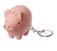 Little Piggy Keyring | LED Torch & Oinking Sound | Mini Gift | Cracker Filler