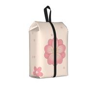 Little Pink Cherry Blossoms Water Resistant Travel Shoe Bag with Handle for Suitcase Sneakers Boots Gym 1 PC