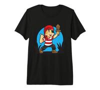 Little Pirate Tiny Captain Ocean Kid Premium T-Shirt