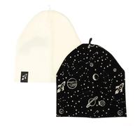 Little Plane Boys 2-Pack Hat Space - Black