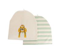 Little Plane Hello Camper Baby Boy 2 Pcs Beanies - Green