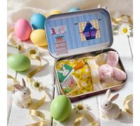 Little Pocket Bunny Decorative Boxes, Easter-Bunny Toys Hug in a Box for Kids Pocket Bunnies in Tin Box, Easter Pocket Hug Bunny Plush Toys, Cute-Bunny Easters Gift Ornaments Gift for Kids Friend