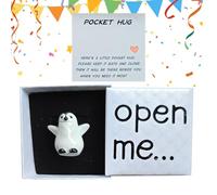 Little Pocket Penguin | Portable Motivational Keepsake - Holiday Motivational Cards | for Teens Adults Students Colleagues Employees Graduates Home Travel Wedding Mother's Day