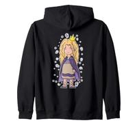 little poor Princess is happy Zip Hoodie