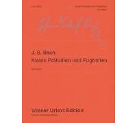 Little Preludes And Fugues Bach Piano Book [Softcover] Wiener Urtext Edition
