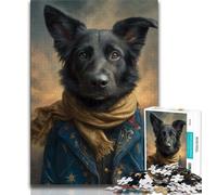 Little Prince Dog Jigsaw Puzzles for Teenagers 1000 Piece Puzzle,Educational Games Home Decoration Suitable for Desktop Decoration 38x26cm