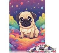 Little Pug Jigsaw Puzzles For Adults 500 Piece Jigsaws Puzzles 500 Piece Puzzles For Adults Puzzle Games Toys Gift for 500pcs (52x38cm)