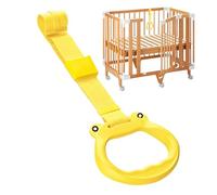 Little Pull Up Rings Grip Assistant Tool Adjustable Cruising Balance Cute | Crib Pull Up Handles Standing Walker Tool Practice Growing Boys for Daily Indoor Playroom Living Room Bedroom Daycare Ho
