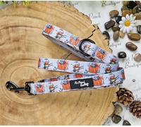 Little Pumpkin Bear Cub Pet Pooch Boutique Dog Lead, Cream Stone, 2cm x 152cm