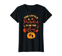 Little Pumpkin Is On The Way Mom Pregnancy Halloween T-Shirt