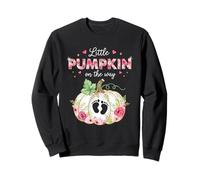 Little Pumpkin On The Way Funny Pregnancy Sweatshirt