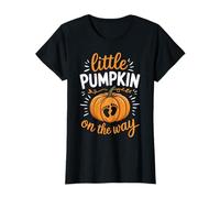 Little Pumpkin On The Way Pregnancy Announcement Halloween T-Shirt