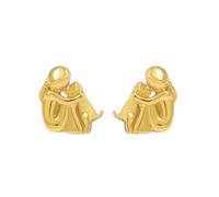 Little Puppy Stud Earrings Cute Pet Animal Jewelry Women Hug Cuddle Dog Necklace Puppy Dog Earrings Necklace for Women, EXTRA, Zinc, No Gemstone