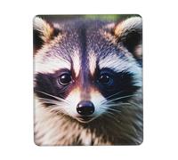 Little Raccoon Face 1 Mouse Pad, Computer Mouse Mat, Easy Gliding, Durable, Portable, Office&Home, Multiple Sizes