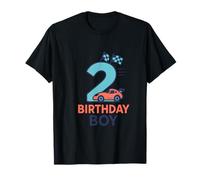 Little Racer 2nd Birthday Theme T-Shirt