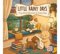 Little Rainy Days Coloring Book: A Cute & Cozy Coloring Book of Small Joys on Rainy Days
