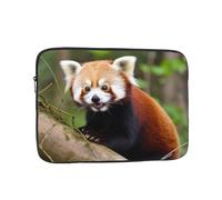 Little Red Panda Animal Laptop Case 13 inch, Water Resistant Laptop Sleeve Shockproof Protective Traveling Computer Bag Portable Business Briefcase for Men Women
