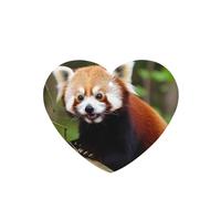 Little Red Panda Car Air Fresheners 6 Pcs, Funny Hanging Car Air Fresheners Cute Long Lasting Scented Mirror Hanging Decoration Ornaments Gift Interior Decor Accessories For Men Women