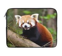 Little Red Panda Laptop Sleeve Case, Shockproof Protective Case, 10-17 Inch Computer Sleeve, Water Resistant Laptop Briefcase for Men Women Compatible with MacBook Air/Notebook/Tablet