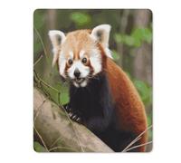 Little Red Panda Mouse Pad Thin Mouse Mat 12.44