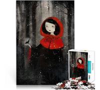 Little Red Riding Hood1000 Piece Jigsaw Puzzles for teenagers Train your brain and hands Enhance love between couples 38x26cm