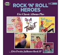 Little Richard - Rock 'n' Roll Heroes - Five Classic Albums Plus: His Biggest Hits/Twist/Live It Up/Elvis/This Is Gene Vincent
