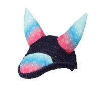 Little Rider Dazzling Diamond Fly Veil for Horses Navy - Small Pony