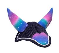 Battles Dazzling Night Fly Veil by Little Rider Navy and Prismatic - Pony/Cob
