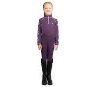 Little Rider Giddy Up Gymkhana Riding Tights in Purple | Size: 5-6 Years Little Rider Purple 5-6 Years