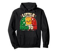 Little Rigatoni Italian Pasta Lover Quote Pullover Hoodie